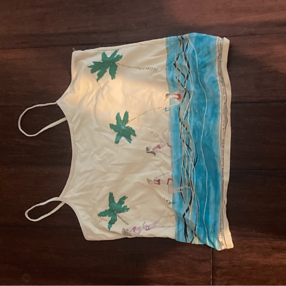 Beach crop top